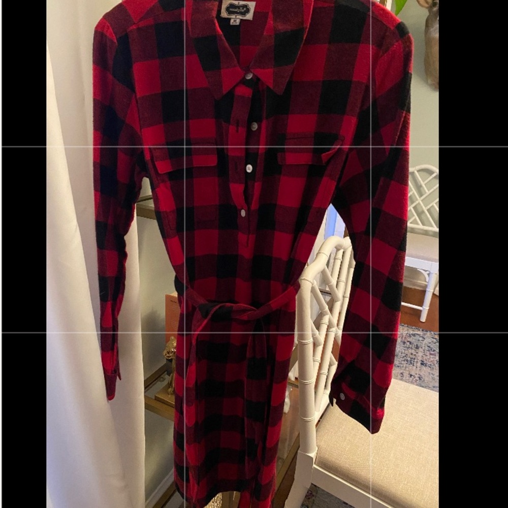 Mudpie flannel tunic medium